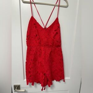 Express Lace Romper